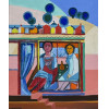 <p>Cicero Dias (1907 - 2003) - Duas Figuras - &oacute;leo sobre tela - 55 x 46cm - assinada canto inferior esquerdo - d&eacute;cada 1970 - Registro Comit&ecirc; Cicero Dias, CDT7070.</p>