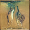 <p>Manabu Mabe (1924 - 1997) - Sem título - óleo sobre tela - 102 x 102cm - assinada no verso - 1972. Com etiqueta Galeria Ipanema.</p> <p>Manabu Mabe (1924 - 1997) - Sem título - óleo sobre tela - 102 x 102cm - assinada no verso - 1972. Com etiqueta Galeria Ipanema.</p>