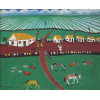 <p>José Antonio Da Silva (1909 - 1996) - Fazenda - óleo sobre tela - 80 x 100cm - assinada canto inferior esquerdo - 1971</p>