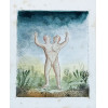 <p>Alex Cerveny (1963) - Estranhos no Paraiso - aquarela e grafite - 11,3 x 9,3cm - assinada lado direito - 2006</p>