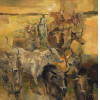 <p>Geraldo de Castro - &oacute;leo sobre tela - Medidas 80 x 80 cm - Assinado</p>