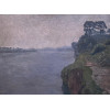 Frederico Lange de Morretes - Óleo sobre tela - Medidas 74 x 100 cm - Assinado e datado 1922