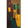 Alice Brill - Óleo sobre tela - Medidas 120 x 65 cm - Assinado e datado 1967