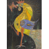 <p>Chico da Silva - Peixe Fant&aacute;stico - T&ecirc;mpera sobre tela - Medidas 50 x 70 cm - Assinado e datado 1971</p>