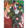 <p>Juarez Machado - Jazz Br&eacute;sil Paris, 2009 - &Oacute;leo sobre tela - Medidas 100 x 73 cm - Assinado frente e verso Catalogada com o n&uacute;mero 6 no acervo do Artista</p>