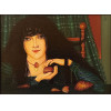 <p>Sonya Grassmann - Mulher e búzios - OST colada sobre placa - 30 x 40 cm - Acsd - 1980 - Etiqueta no verso Grifo Galeria de Arte</p>