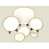 <p>Conjunto de porcelana Rosenthal Germany com 146 peças, sendo: 18 xícaras de café com seus 18 pires, 18 pratinhos de pão, 36 pratos de sobremesa, 18 pratos fundos, 35 pratos rasos e 3 travessa ovaladas grandes. Decorados com larga faixa dourada nas bordas</p>