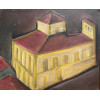 <p>Carlos Bracher óleo sobre tela 38 x 46cm intitulada Casa dos Contos ass. CID e Verso datada julho de 1978 - Ouro Preto</p>