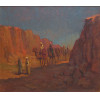 <p>Menase Waidergorn &oacute;leo sobre tela 40 x 60cm intitulada A Caravana ass. CID</p>