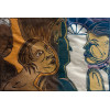 <p>Babinski gravura 20x26cm Figuras ass. CID datada 1971</p>
