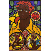 <p>Sebastião Januário óleo sobre tela 113 x 72cm A Grande Dúvida ass. CID datada 1971</p>