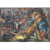 <p>Tadashi Kaminagai oleo sobre tela 80 x 100 cm Figurativo assinada CIE e datado 42.</p>