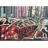 <p>Sergio Rabinovitz &oacute;leo sobre tela 110x150cm intitulada BAHIA ass. CID datado 1997</p>