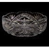 <p>Bowl de cristal lapidado. Alt. 08 x 24cm. Europa Séc. XX</p>