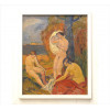 <p>KAREL SPILLER, Figuras Femininas Desnudas, OST, ACIE, 45 x 37cm (m.i) (com resquício de obra no verso)</p>
