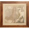<p>Mapa antigo intitulado L'Empire de La Chine. 47 x 52cm (m.i) França, séc XVIII</p>