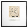 <p>HOMERO, Charge, Desenho à Nanquim, ACID, 20 x 20cm (m.i). Datado 1946</p>