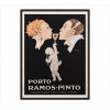 <p>RENÉ VINCENT, Pôster Vinho Porto Ramos Pinto, edição vintage</p>