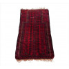 <p>Tapete Baluch, 130 x 73cm = 0,94m2 (no estado / rape / precisa refazer franja e cordão)</p>