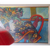 <p>CARLOS HARALDO SORENSEN, Composição com Flores, OST, ACID, 50 x 70cm (aproximadamente, medidas à confirmar). Datado 1986</p>