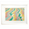 <p>ALDIR MENDES DE SOUZA, Paisagem Rural, Serigrafia, Tiragem 20/50, ACID, 40 x 60cm (m.i). Datado 1997</p>