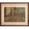 <p>Gravura inglesa antiga, 43 x 53cm (m.i). Inglaterra, séc. XIX.</p>