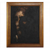 <p>SERRANO, Figura Estilizada, OST, ACIE, 64 x 48cm (m.i). Datado e localizado, Paris 1943</p>
