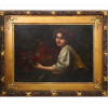 <p>A. BELOT, Figura Feminina, OST, ACID. Europa século XIX.72 x 98cm (m.i)</p>