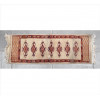 <p>Tapete oriental Karachi , 84 x 31cm (no estado)</p>