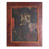 <p>Quadro europeu sem assinatura do artista, Cena Sacra, OSM, 32 x 23cm. Europa, séc. XIX</p>