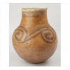 <p>Pote rústico de barro cozido, ornamentado com decoração patinada. Alt. 40 x 31cm. Brasil, séc. XIX</p> <p>Pote rústico de barro cozido, ornamentado com decoração patinada. Alt. 40 x 31cm. Brasil, séc. XIX</p>