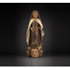 <p>NOSSA SENHORA DA EXPECTAÇÃO (Nossa Senhora do Ó), Imagem de madenira finamente entalhada e policromada, base com cabeças de querubins. Alt. 32 x 12 x 13cm. Brasil, séc. XVII/XVIII</p> <p>NOSSA SENHORA DA EXPECTAÇÃO (Nossa Senhora do Ó), Imagem de madenira finamente entalhada e policromada, base com cabeças de querubins. Alt. 32 x 12 x 13cm. Brasil, séc. XVII/XVIII</p>