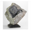 <p>Escultura de pedra dura , representando cena de maternidade. Alt. 47 x 44 x 28 cm.</p> <p>Escultura de pedra dura , representando cena de maternidade. Alt. 47 x 44 x 28 cm.</p>