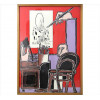 <p>ZÉLIO ALVES PINTO, O Desenhista - homangem a J. Carlos, Serigrafia, Tiragem 89/100, ACIE, 72 x 52cm.</p>