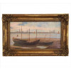 <p>EUGÊNIO LATOUR, Marinha, OST, ACID, 26 x 49cm. (m.i). Datado 1906</p> <p>EUGÊNIO LATOUR, Marinha, OST, ACID, 26 x 49cm. (m.i). Datado 1906</p>