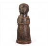 <p>Imagem de madeira nobre entalhada representando figura de santo franciscano. Brasil, séc. XIX</p> <p>Imagem de madeira nobre entalhada representando figura de santo franciscano. Brasil, séc. XIX</p>