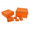 <p>HERMES, Lote contendo diversas caixas de diferentes tamanhos da manufatura Hermes. (maior) e 03 x 11 x 09cm. (menor)</p> <p>HERMES, Lote contendo diversas caixas de diferentes tamanhos da manufatura Hermes. (maior) e 03 x 11 x 09cm. (menor)</p>