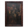 <p>Quadro da escola Hispano Americana, Figura Sacra, OST. séc. XVIII (reintelado)</p>