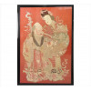 <p>Quadro da escola chinesa, Divindades Orientais, Composição de tecido de seda sobre fundo rouge-de-fer, (m. i). China, séc. XIX/XX</p> <p>Quadro da escola chinesa, Divindades Orientais, Composição de tecido de seda sobre fundo rouge-de-fer, (m. i). China, séc. XIX/XX</p>