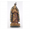 <p>NOSSA SENHORA DAS DORES, Imagem de madeira entalhada, policromada e dourada, olhos de vidro, coroa de metal. Alt. 29 x 12 x 07cm. Brasil, séc. XIX</p>