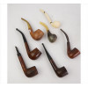 <p>Lote contendo 07 cachimbos de materias diversos, dentro eles, chifre natural animal, marfim e madeira. 05 x 16 x 03cm (maior) e 04 x 11 x 03cm (menor). Séc. XX</p>