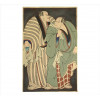 <p>TOSHUSAI SHARAKU, Atores de Kabuki, Xilogravura Ukiyo-e, assinada. 39 x 27cm (sem moldura). Japão, séc. XX</p>