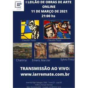 Bruno Reis Escritório de Arte - I LEILÃO DE OBRAS DE ARTE - ON LINE 