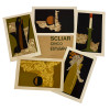 SCLIAR, Carlos - Álbum com 5 estampas - serigrafia PA 1/200 - 31 x 46 cm cada - assinadas déc. 60, impressa por Dionisio Del Santo.