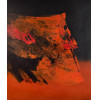 FUKUSHIMA, Tikashi - Abstração - óleo sobre tela - 160 x 135 cm - a.c.i.d.