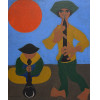 <p>GRACIANO, Clovis - &ldquo;Flautistas&rdquo; - &oacute;leo sobre tela - 46 x 38 cm - a.c.i.e. 1978</p>