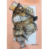 RAPOPORT, Alexandre - Sem titulo - técnica mista sobre papel - 30 x 21 cm - a.c.i.d. 1997.