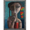 INOS CORRADIN - Sem titulo - óleo sobre tela - 41 x 55 cm<br />