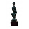 BRUNO GIORGI - Sem titulo - escultura em bronze - 26 x 11 x 7,5 cm - assinada