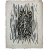 FRANS KRACJBERG - Sem titulo - técnica mista sobre papel artesanal - 66 x 52 cm - a.c.i.e. 1961